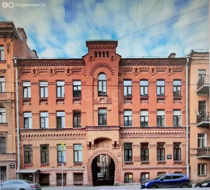 3-комнатная квартира: Санкт-Петербург, 7-я Советская улица, 8 (74.6 м) - Фото 1