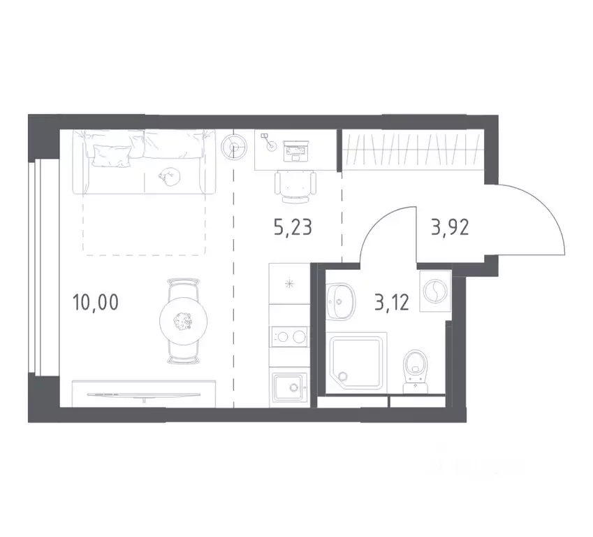 1-к кв. Московская область, Химки городской округ, д. Юрлово Пятницкие ... - Фото 1