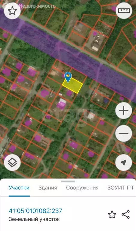 Участок в посёлок Светлый, микрорайон Молодёжный (10 м) - Фото 2