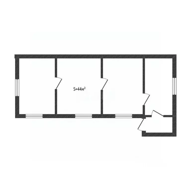 Дом в Брянская область, Выгоничский район, Хмелевское с/пос, пос. ... - Фото 1