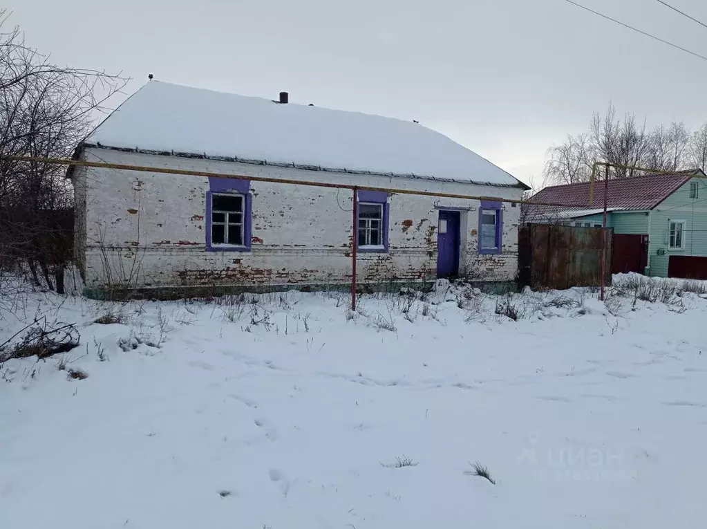 Дом в Тамбовская область, Мучкапский муниципальный округ, с. Кулябовка ... - Фото 0
