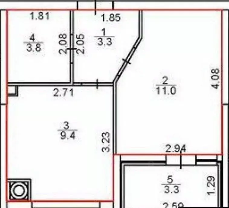 1-к кв. Ростовская область, Ростов-на-Дону просп. 40-летия Победы, ... - Фото 2