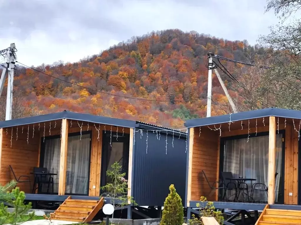 Дом в Адыгея, Майкопский район, Даховское с/пос, с. Хамышки  (36 м) - Фото 1