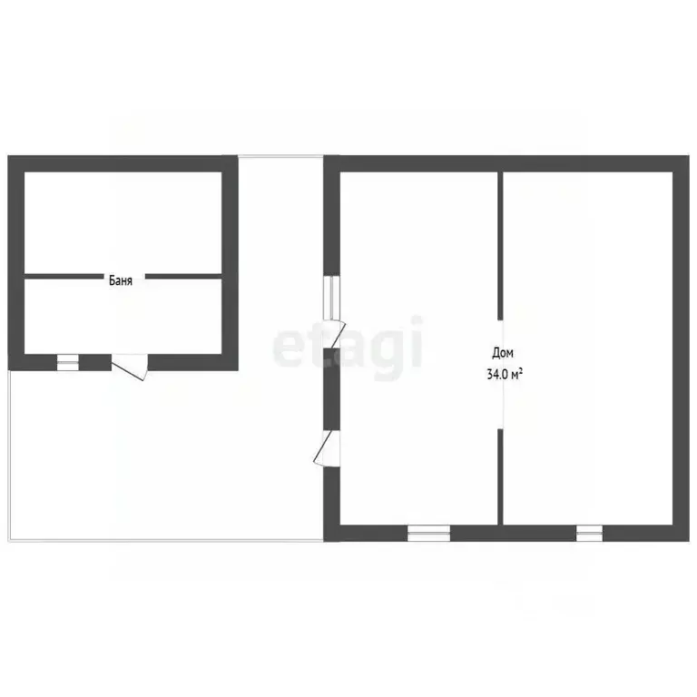 Дом в Тюменская область, Нижнетавдинский муниципальный округ, ... - Фото 2