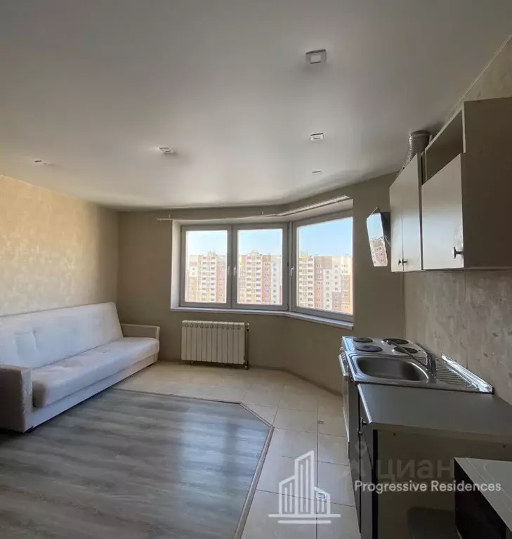 Студия Московская область, Домодедово Южный мкр, ул. Курыжова, 14 ... - Фото 0