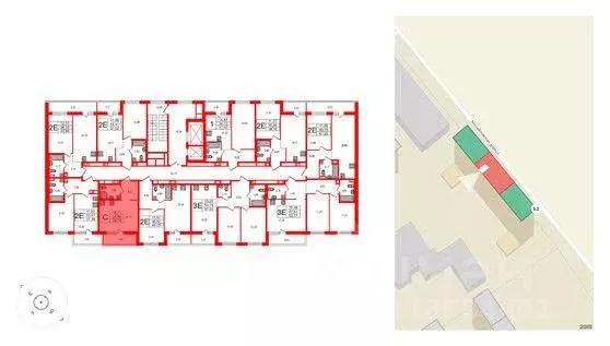 Квартира, студия, 29.38 м - Фото 1
