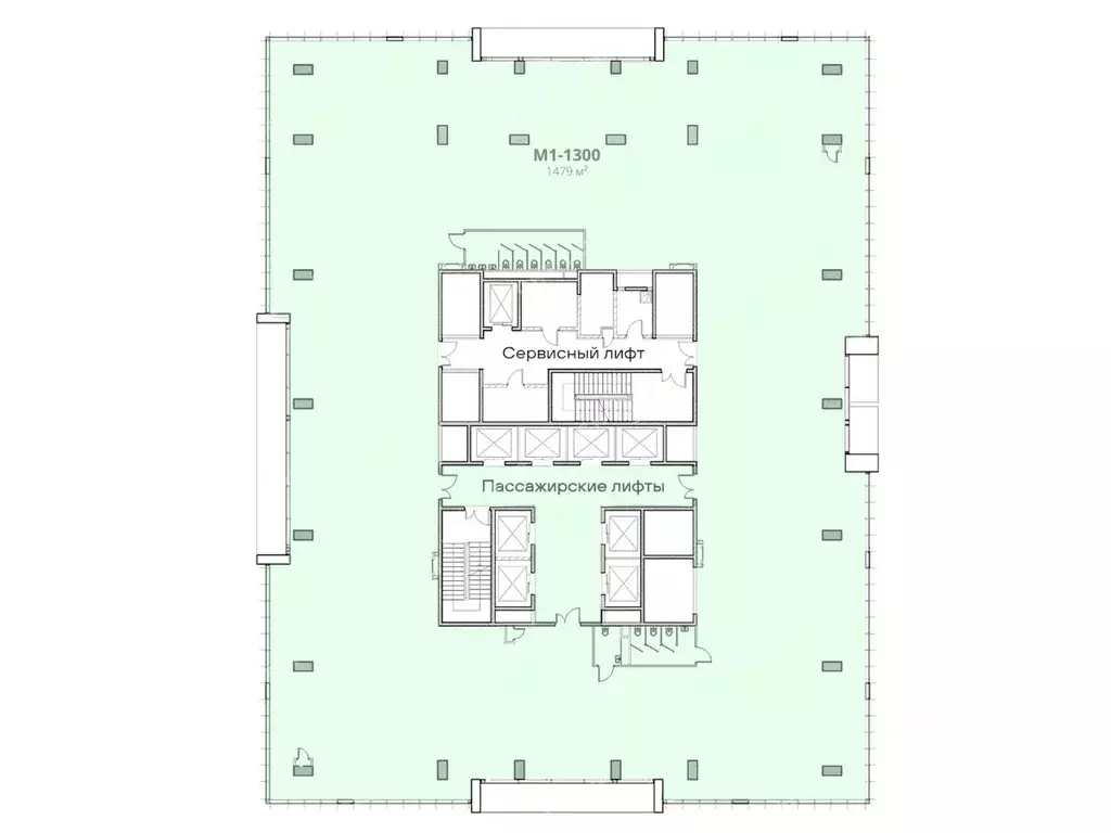 Офис в Москва ул. Нижние Мневники, 37Ас3 (1479 м) - Фото 2
