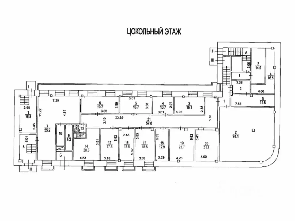 Помещение свободного назначения в Москва Костомаровский пер., 2 (2634 ... - Фото 2