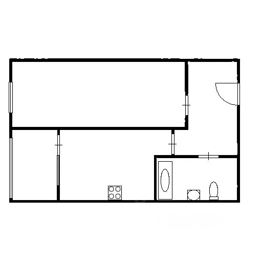 1-к кв. Башкортостан, Уфа Бакалинская ул. (38.0 м) - Фото 2