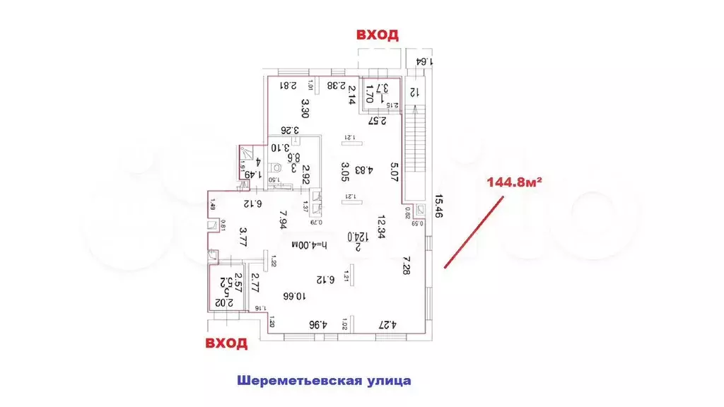 144.8м, ПСН, трафик - Фото 0