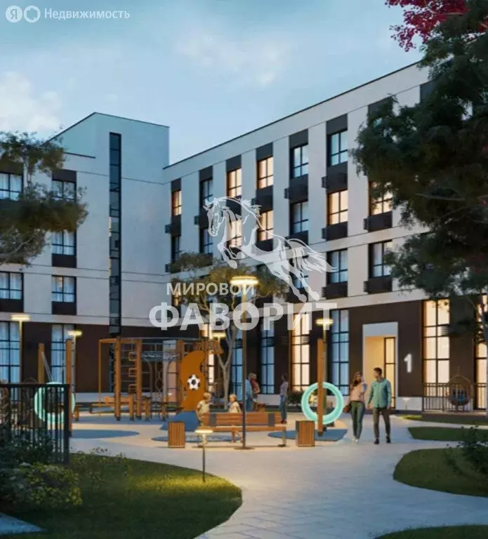 1-комнатная квартира: Пригородный, ЖК Соседи (42 м) - Фото 1