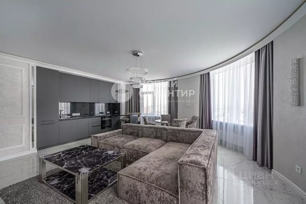 3-к кв. Свердловская область, Екатеринбург ул. Машинная, 1Бк1 (155.0 ... - Фото 1