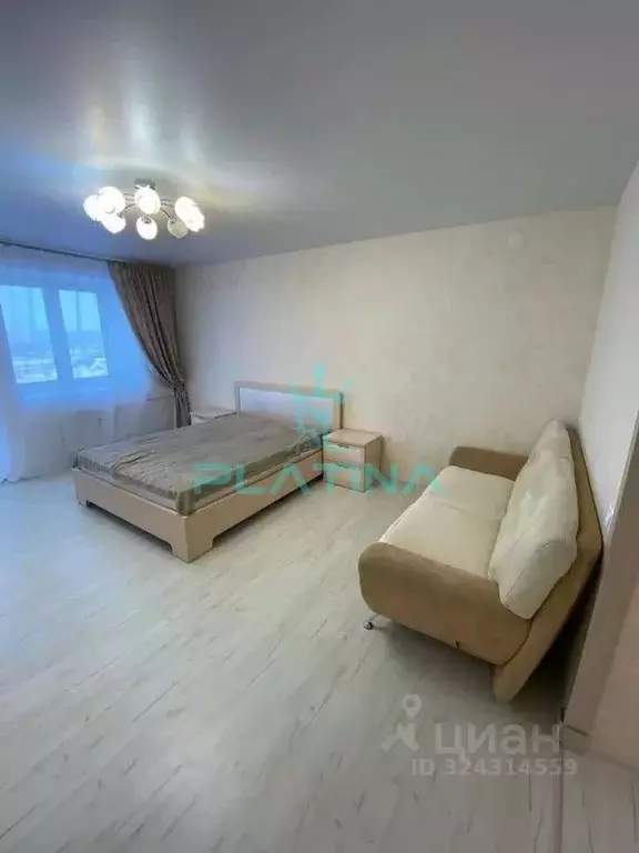 1-к кв. Татарстан, Казань ул. Зур Урам, 1К (31.0 м) - Фото 1