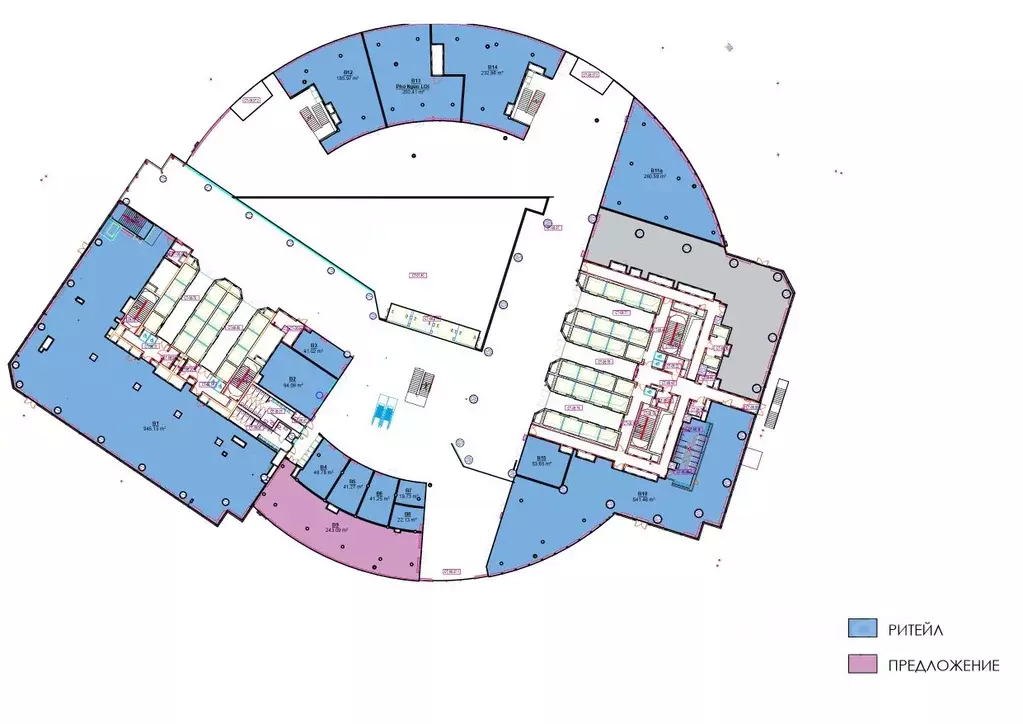 Помещение свободного назначения в Москва ул. Ермакова Роща, 1с1 (243 ... - Фото 1