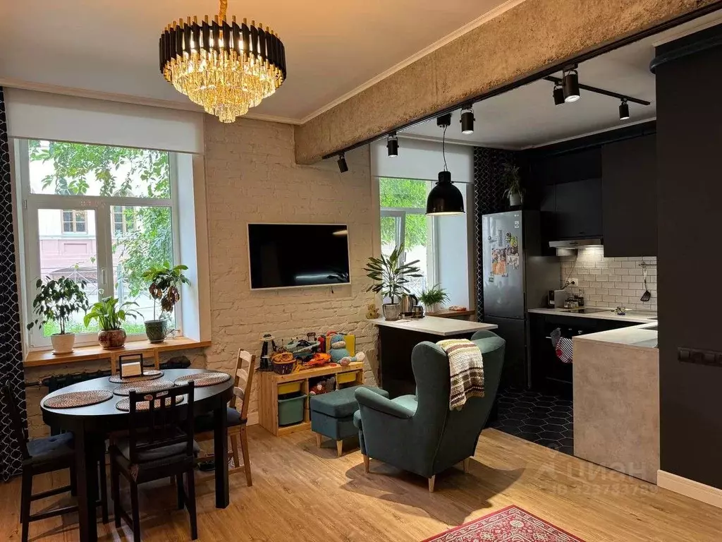 3-к кв. Татарстан, Казань Кремлевская ул., 2А/4 (71.4 м) - Фото 1