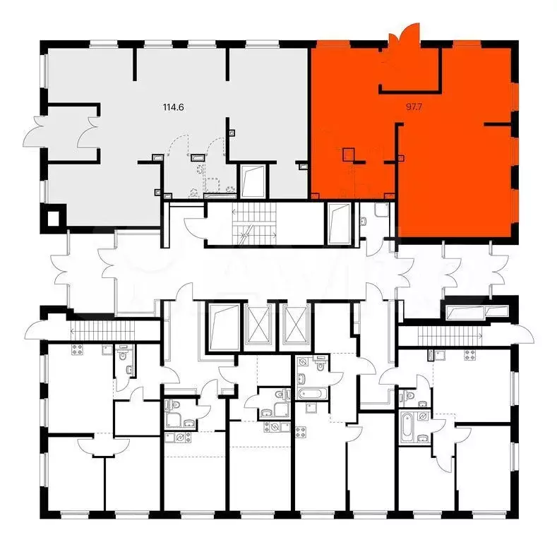 Продам помещение свободного назначения, 97.7 м - Фото 1