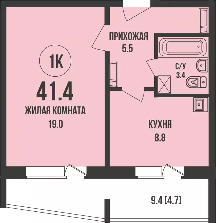 1-к кв. Новосибирская область, Новосибирск ул. Декоративный Питомник, ... - Фото 1