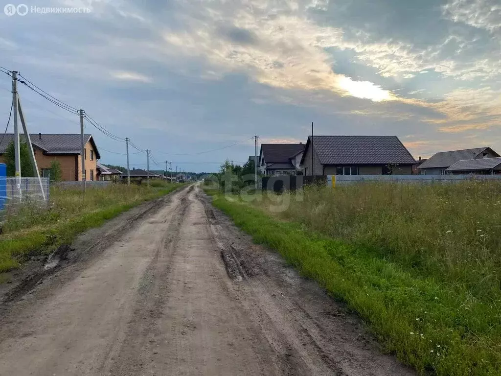 Участок в Тюменский район, деревня Ушакова, Праздничная улица (7.91 м) - Фото 1