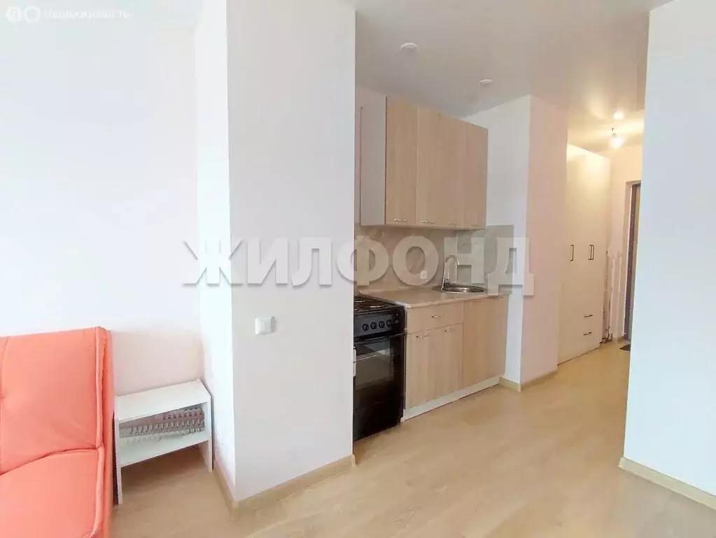 Квартира-студия: Новосибирск, улица Владимира Заровного, 22 (23.8 м) - Фото 1