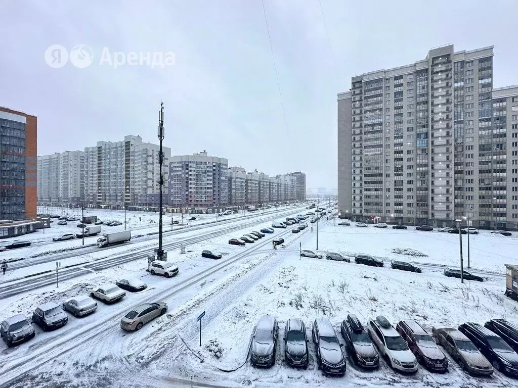 1-к кв. Ленинградская область, Мурино Всеволожский район, бул. ... - Фото 0