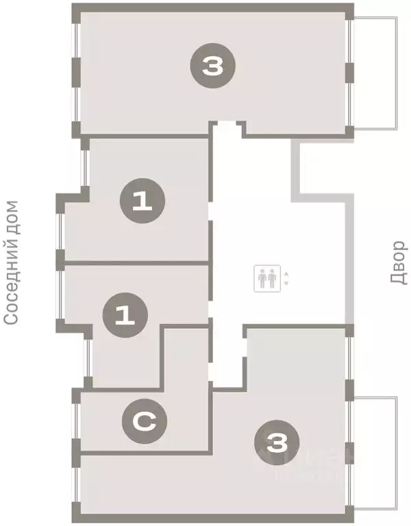Студия Свердловская область, Екатеринбург пер. Торфяной, 4 (28.7 м) - Фото 2