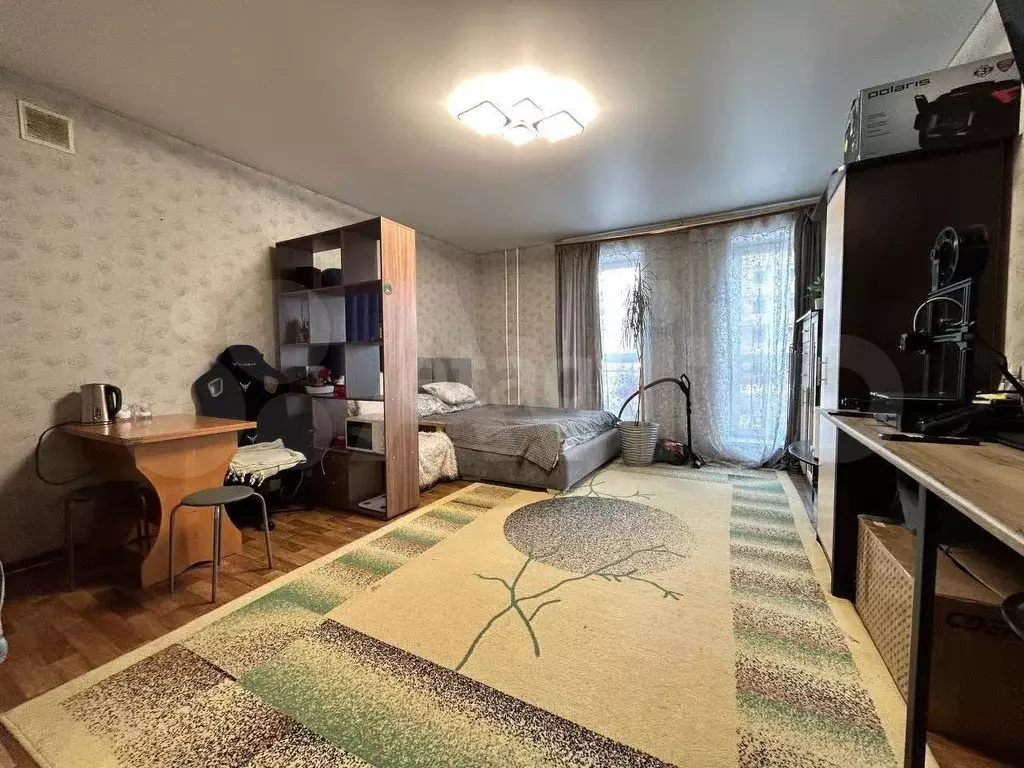 Квартира-студия, 33,9 м, 2/5 эт. - Фото 1