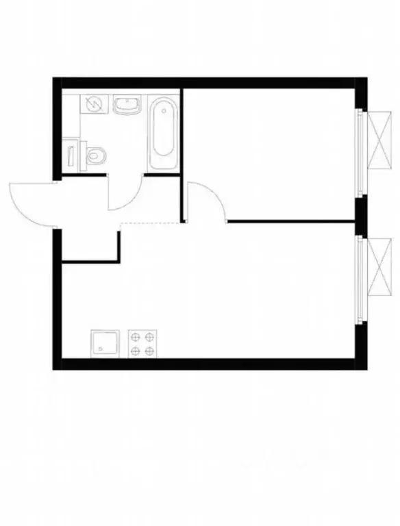 1-к кв. Москва Иловайская ул., 2 (33.0 м) - Фото 1