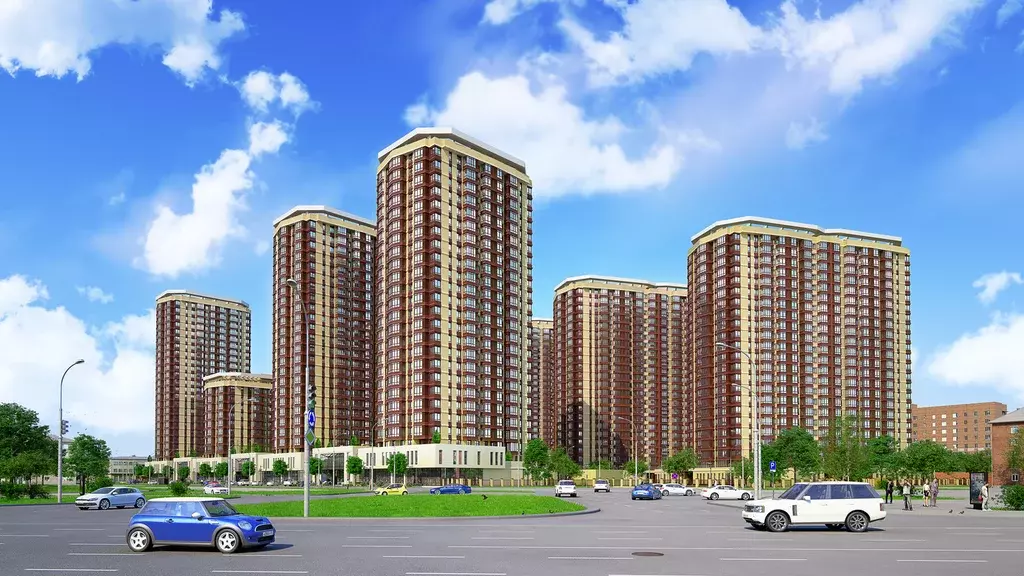 2-к квартира, 59.62 м - Фото 1