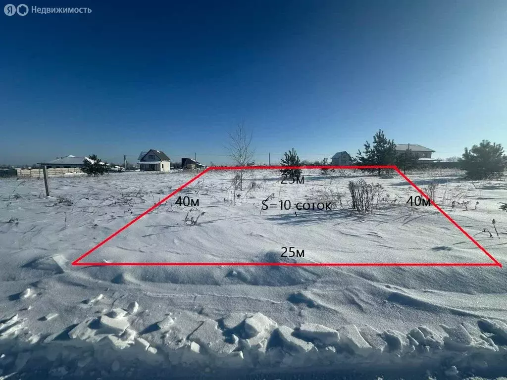 Участок в село Отрадное, микрорайон Земляничная Поляна (10 м) - Фото 1