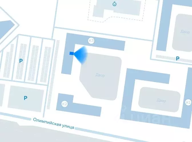 Студия Московская область, Химки Клязьма-Старбеево мкр, Ивакино кв-л, ... - Фото 1