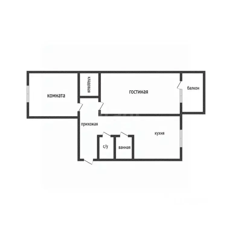 2-к кв. Тверская область, Конаковский муниципальный округ, Редкино пгт ... - Фото 1