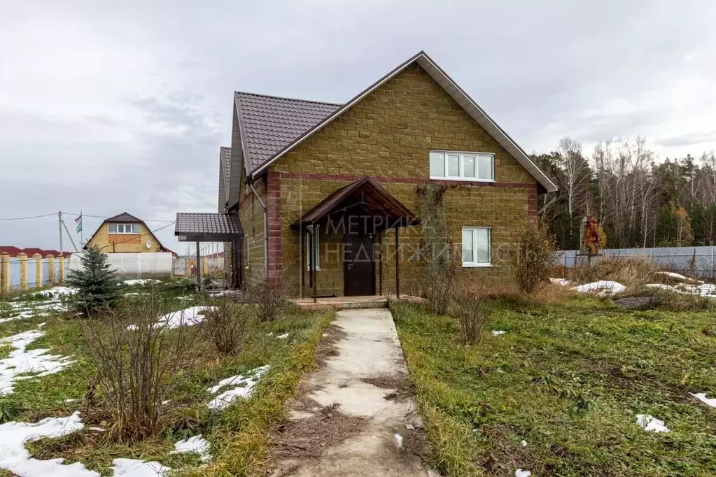 Коттедж в Тюменская область, Тюменский район, д. Ушакова Зеленая ул. ... - Фото 0