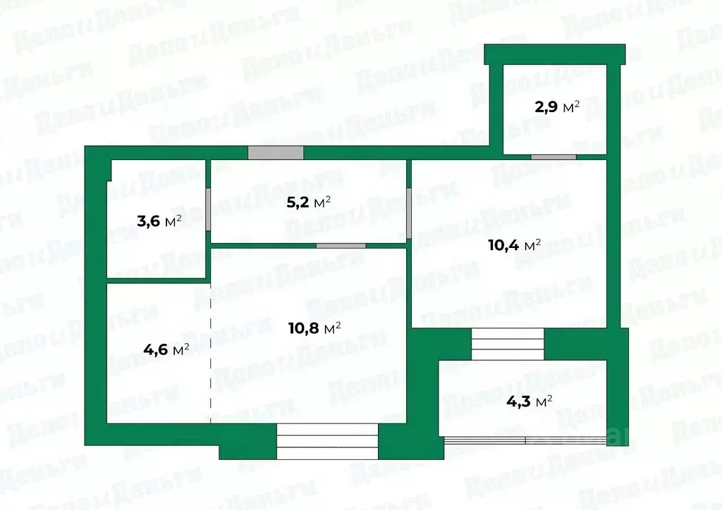 2-к кв. Кировская область, Киров ул. Капитана Дорофеева, 3 (39.7 м) - Фото 0