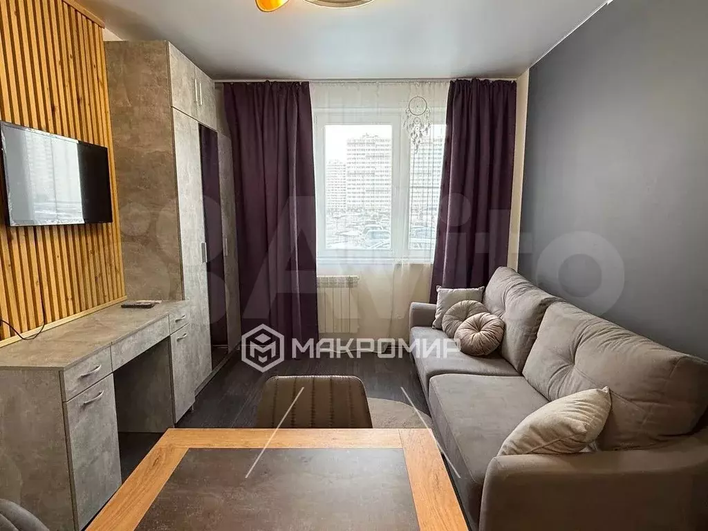 Квартира-студия, 26 м, 1/17 эт. - Фото 1