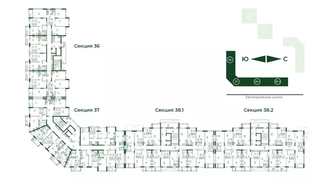 2-к кв. Крым, Симферопольский район, с. Мирное, Жигулина Роща мкр  ... - Фото 2