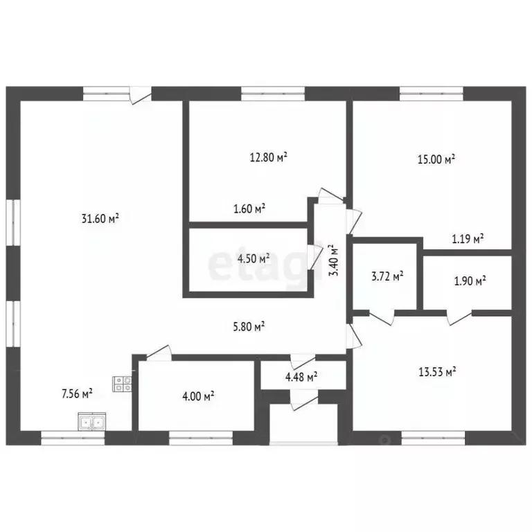 Дом в Тюменская область, Тюмень СОСН Березовое Озеро тер., ул. ... - Фото 2