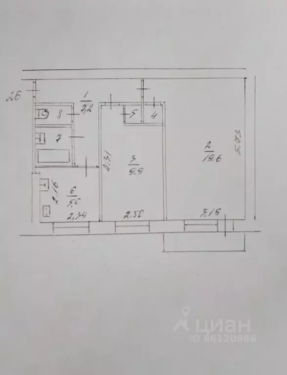 2-к кв. Тверская область, Конаково ул. Гагарина, 29 (45.8 м) - Фото 2