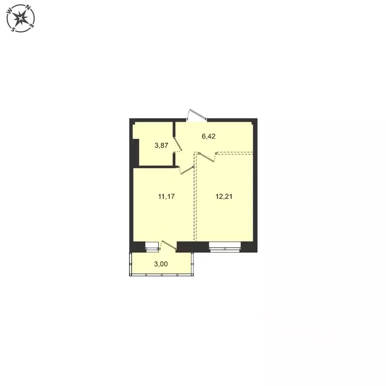 1-к кв. Иркутская область, Иркутский муниципальный округ, с. Мамоны ... - Фото 1