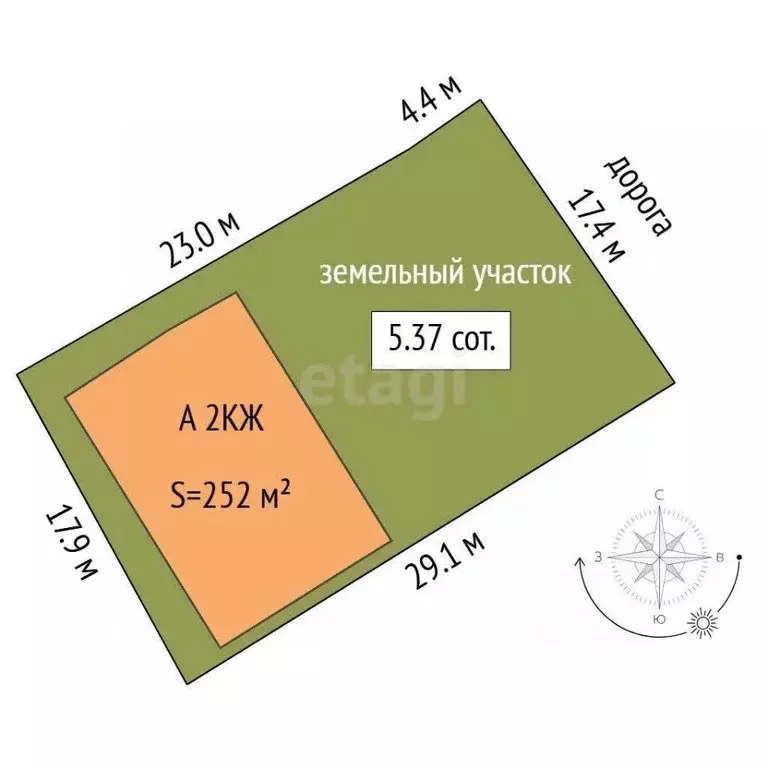 Дом в Тюменская область, Тюмень Энергетик СНТ, ул. Геологов (252 м) - Фото 1