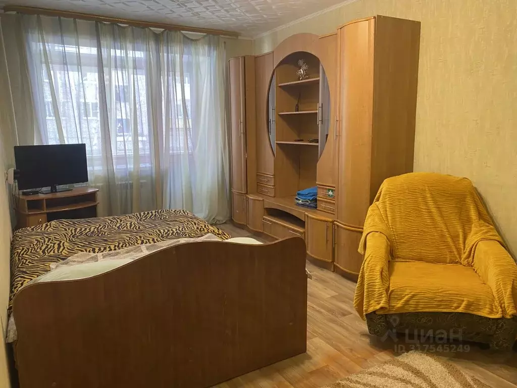 1-к кв. Еврейская автономная область, Биробиджан Пионерская ул., 54 ... - Фото 1