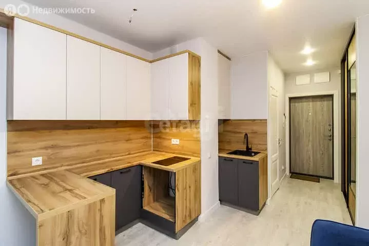 Квартира-студия: Тюмень, улица Ю.-Р.Г. Эрвье, 38 (20.5 м) - Фото 1