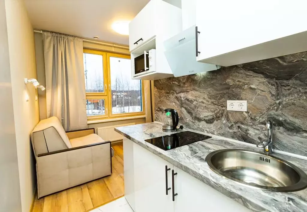 Студия Москва пос. Коммунарка, ул. Бачуринская, 11Ак1 (15.0 м) - Фото 2