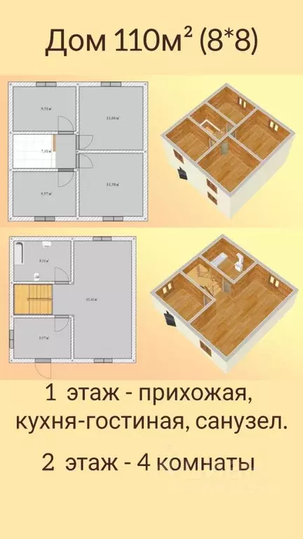 Дом в Ленинградская область, Гатчинский муниципальный округ, д. ... - Фото 2