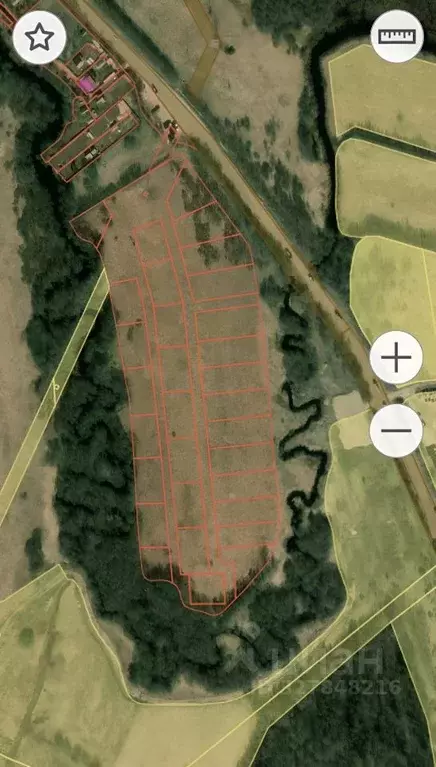 Участок в Ленинградская область, Кингисеппский район, Большелуцкое ... - Фото 1