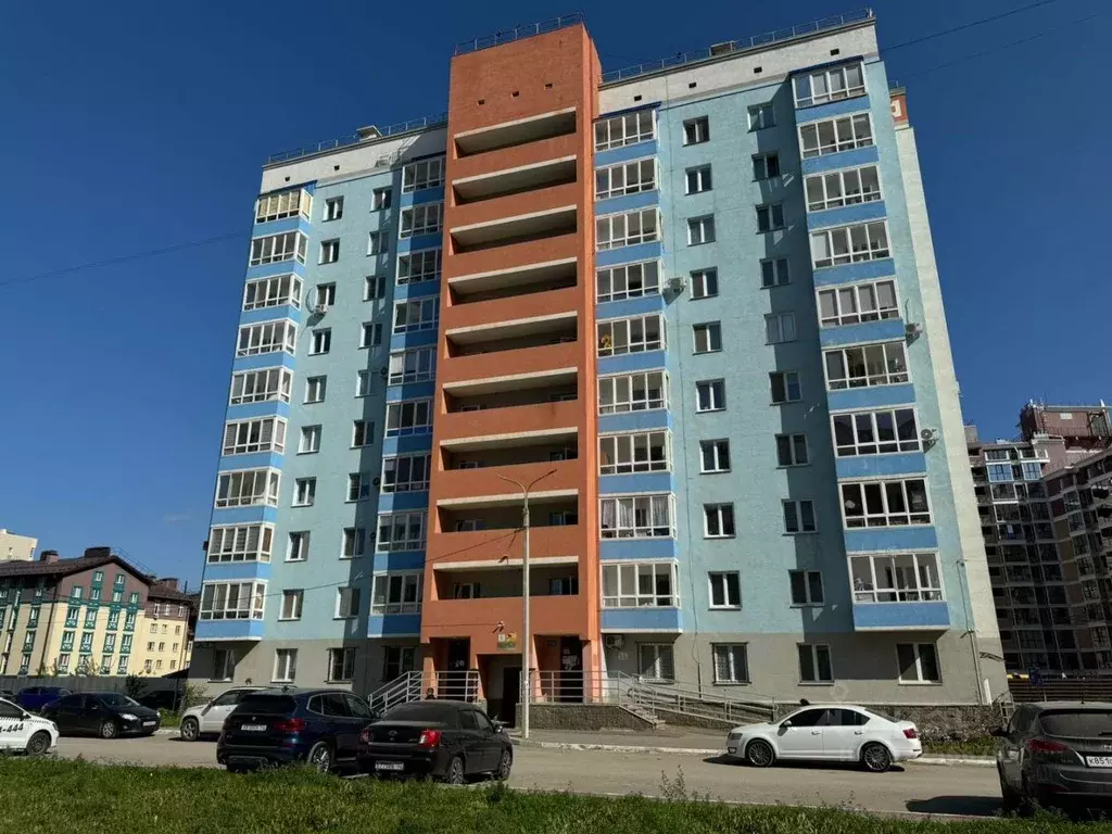 1-к кв. Башкортостан, Уфа ул. Геологов, 51к2 (33.4 м) - Фото 0