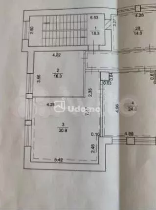 Офис 30,9 м2 в БЦ по пр-ту Октября - Фото 0