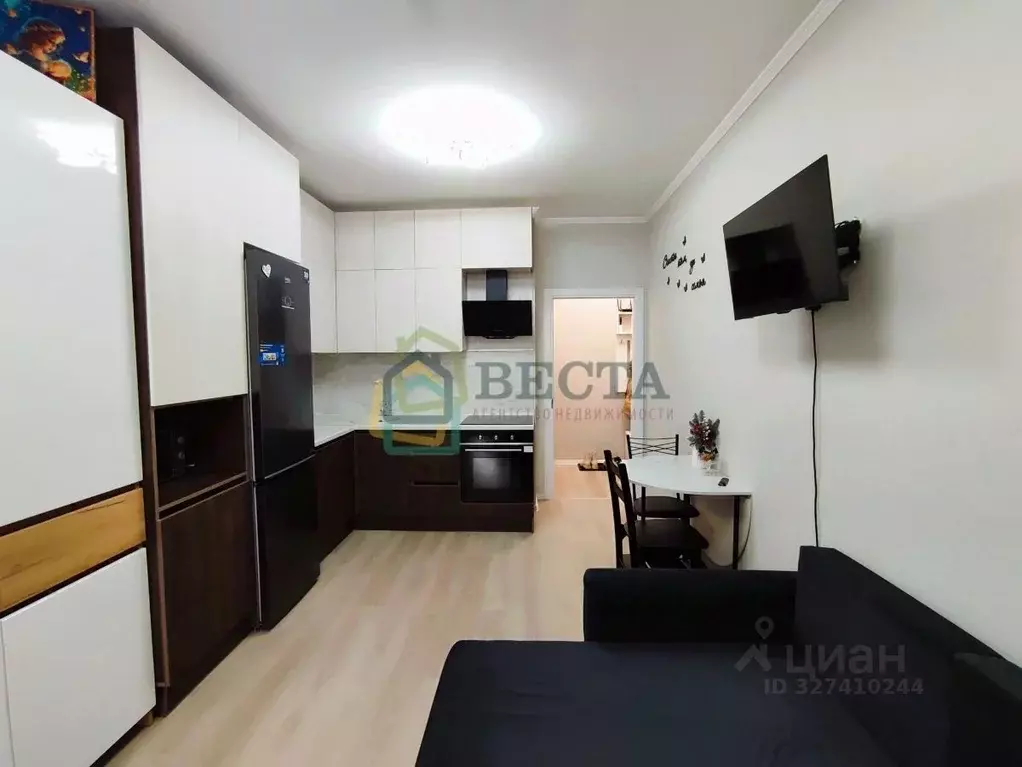 Студия Санкт-Петербург пос. Шушары, ул. Нины Петровой, 6к3 (22.6 м) - Фото 2