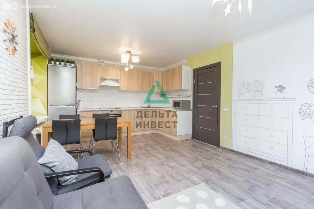 2-комнатная квартира: Уфа, улица Сун-Ят-Сена, 11 (68.4 м) - Фото 2