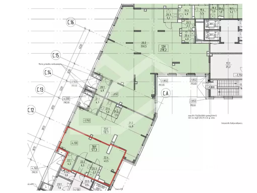 Торговая площадь в Москва ул. Красного Маяка, 26А (57 м) - Фото 2