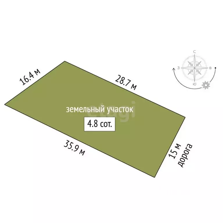 Участок в Башкортостан, Бирск Черешня КС,  (4.7 сот.) - Фото 1